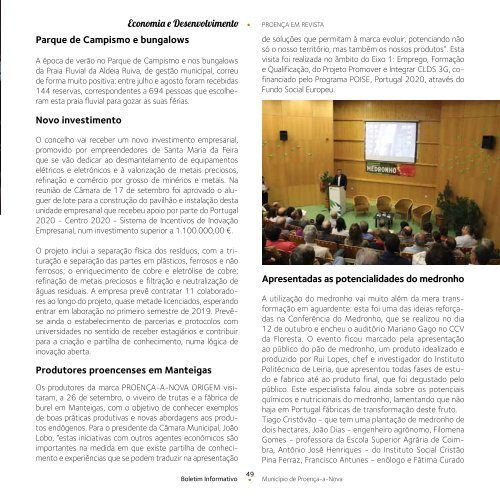 Proença em Revista - 2º semestre de 2018