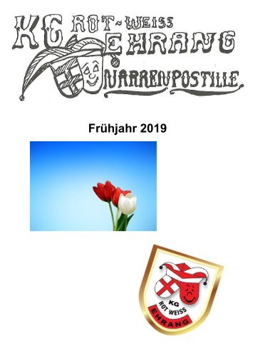 Narrenpost Frühjahr 2019