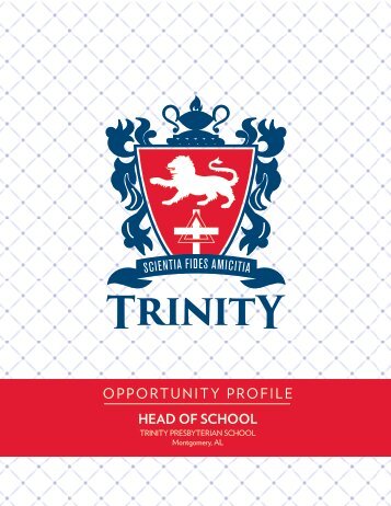 Trinity Presbyterian School Head Search OP