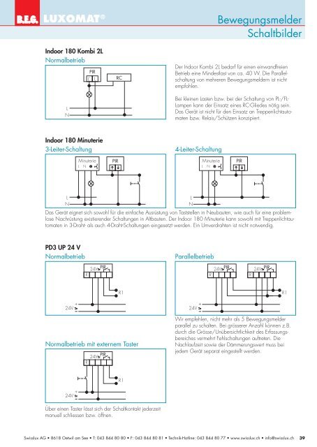 Taschenkatalog 2012 - Swisslux AG