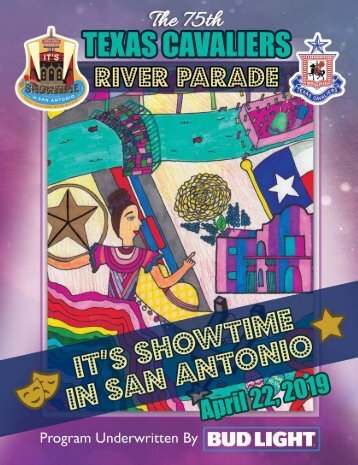 Texas Cavaliers - River Parade Program - 2019