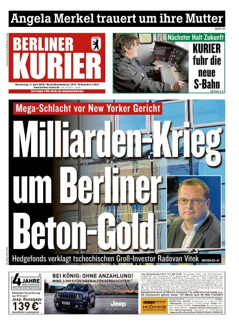 Berliner Kurier 11.04.2019