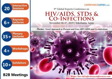 9th Global Experts Conference on HIV/AIDS, STDs and Co-Infections