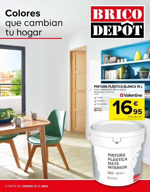 Brico Depot 12 abril-21 abril 2019