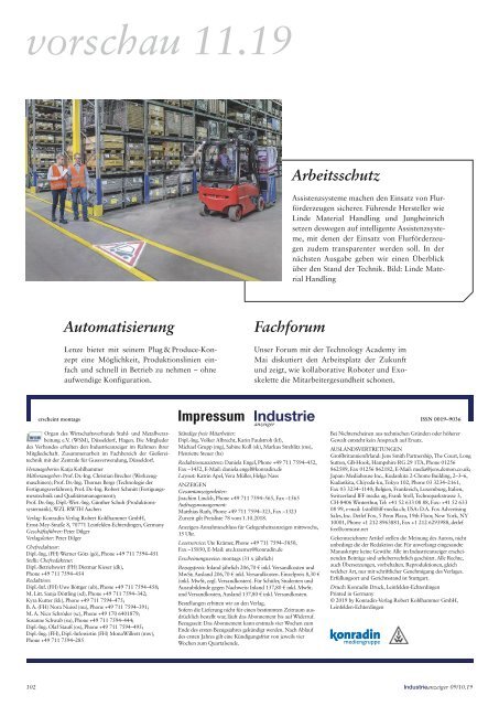 Industrieanzeiger 09/10.2019