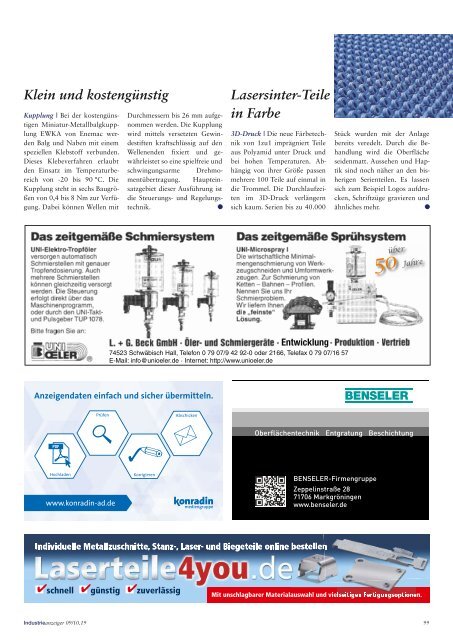 Industrieanzeiger 09/10.2019