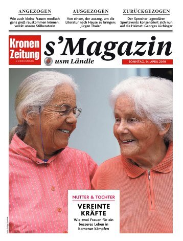 s'Magazin usm Ländle, 14. April 2019