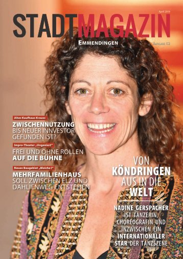 Stadt-Magazin, Ausgabe Emmendingen (April 2019)