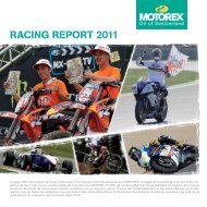 MOTOREX Racing Report 2011 FR