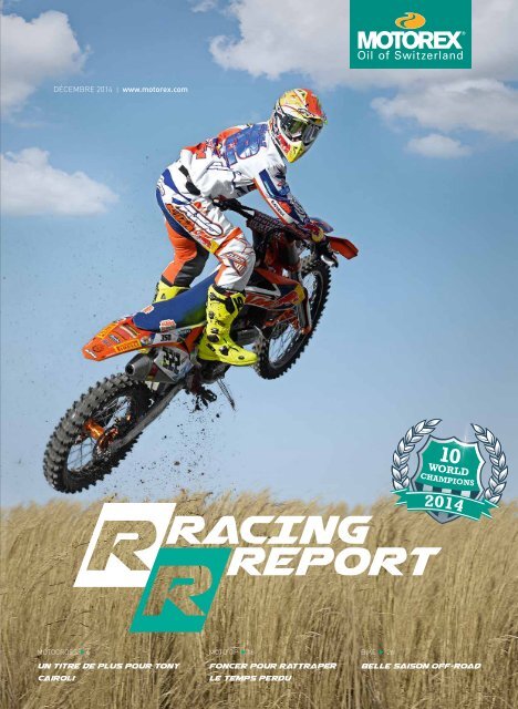 MOTOREX Racing Report 2014 FR