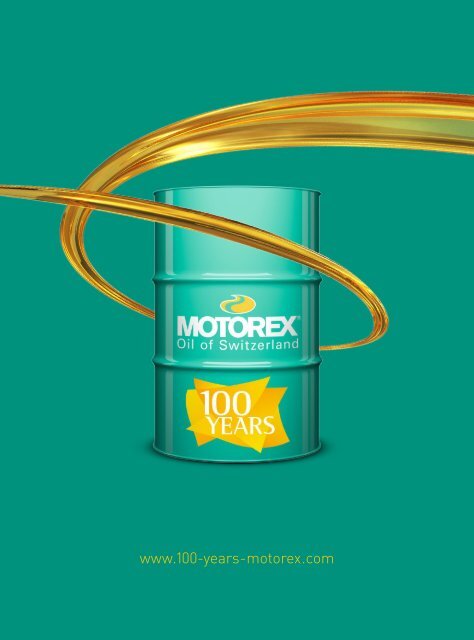 MOTOREX Magazine 2017 110 SE