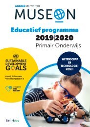 MUSEON - Educatief Programma Primair Onderwijs 2019-2020