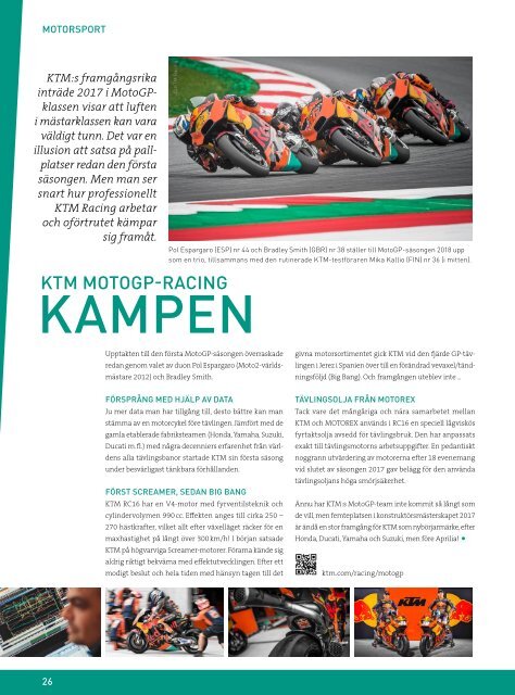 MOTOREX Magazine 2018 111 SE