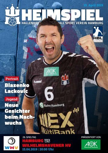 Hallenheft | Handball Sport Verein Hamburg vs. Wilhelmshavener HV