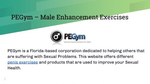 Male enhancement exercises