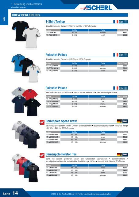 Ascherl Katalog 2019