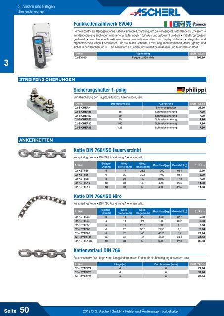 Ascherl Katalog 2019