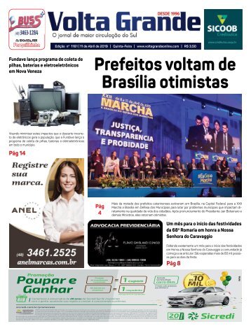 Jornal Volta Grande | Edição 1161 Forq/Veneza 