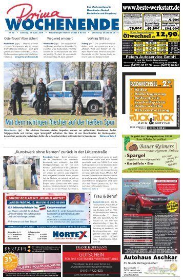 Prima Wochenende 15 2019