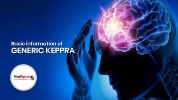 Basic information of Generic Keppra