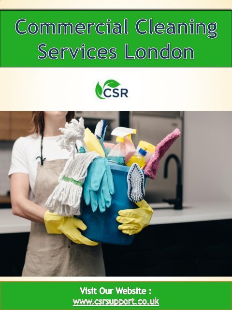 Commercial Cleaning Services London