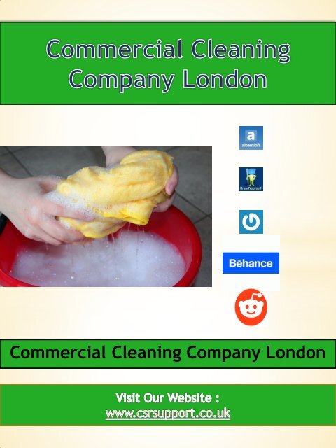 Commercial Cleaning Services London