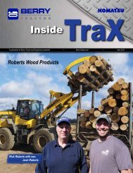Berry Tractor Inside Trax - Spring 2019