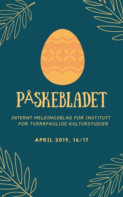 PÅSKEBLADET