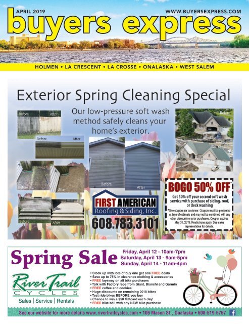 Buyers Express - La Crosse Edition - April 2019