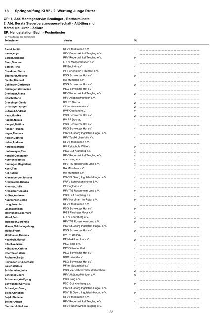 Prüfungen (PDF 145 kb) - Reit- und Fahrverein Altötting / Mühldorf eV