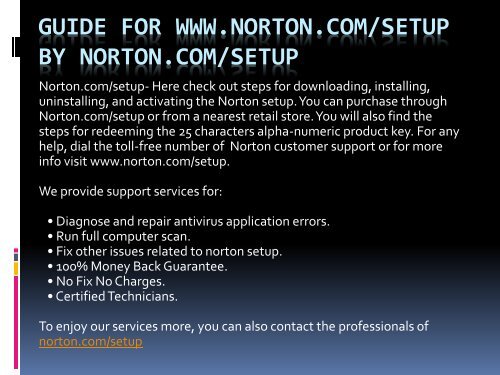 norton support - norton product key