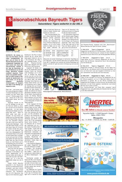 2019-04-14 Bayreuther Sonntagszeitung