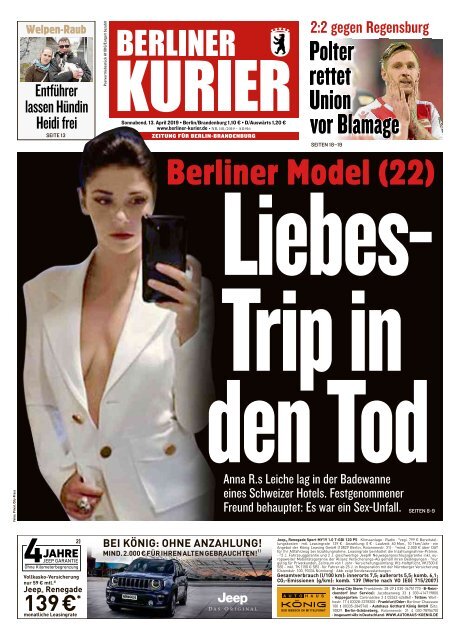 Berliner Kurier 13.04.2019