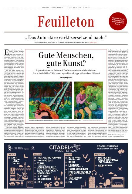 Berliner Zeitung 13.04.2019