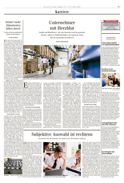 Berliner Zeitung 13.04.2019