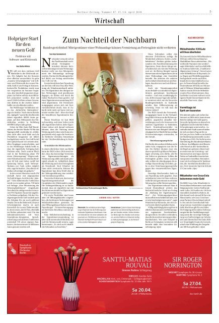 Berliner Zeitung 13.04.2019