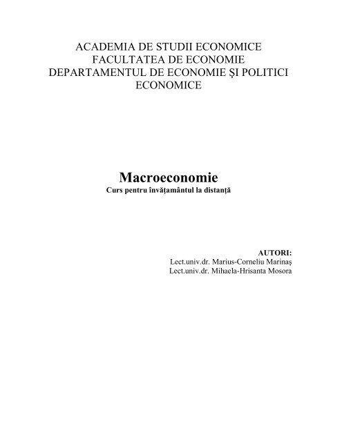 286453405-Macroeconomie-suport-de-Curs-2014