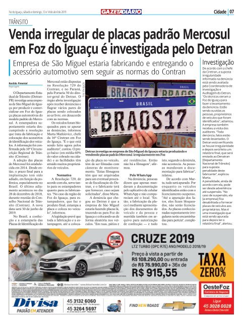 GAZETA DIARIO 847