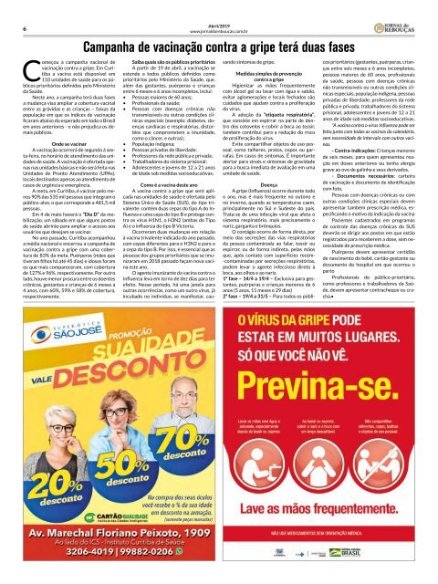 Jornal do Rebouças - Edição 51 - Abril/2019