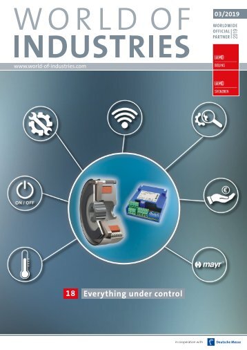 WORLD OF INDUSTRIES 03/2019