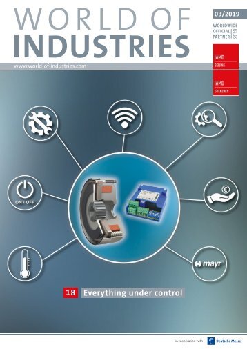 WORLD OF INDUSTRIES 03/2019