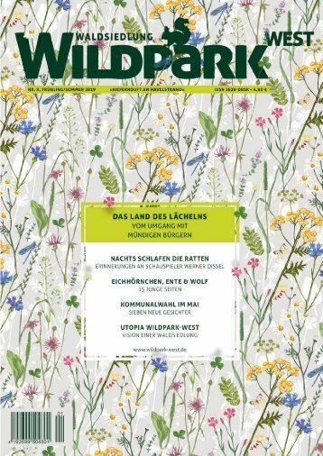 Waldsiedlung Wildpark-West, Ausgabe #2 Frühling/Sommer 2019