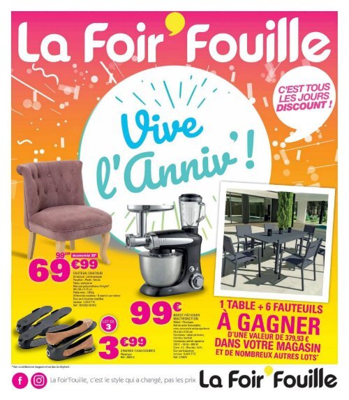 La FoirFouille 15 avril-21 avril 2019