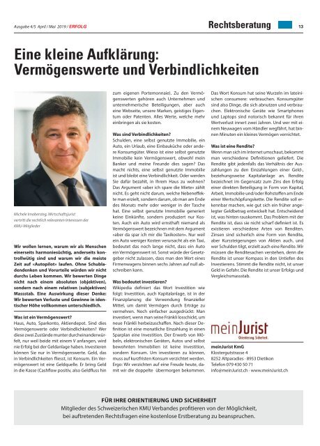 Erfolg_Ausgabe Nr. 4/5 - Feb/Mar 2019