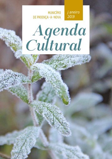 Agenda Cultural de Proença-a-Nova - Janeiro de 2019