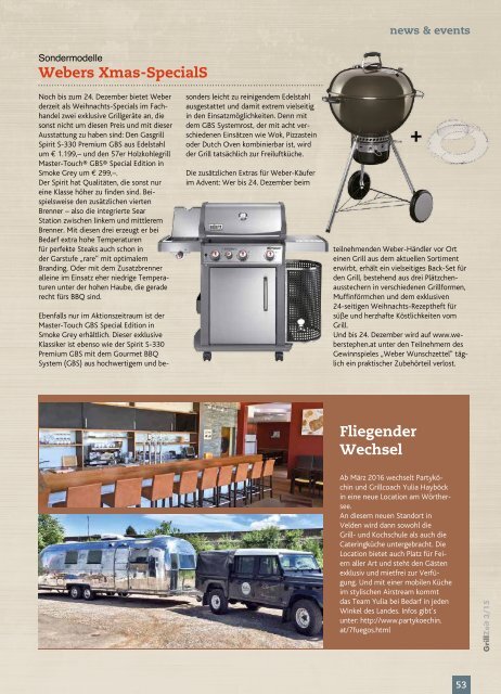 GRILLZEIT 2015  3 - Grillen, BBQ & Outdoor-Lifestyle  