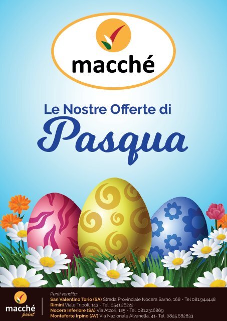 Macché Point: Offerte di Pasqua!