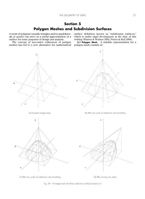 The Geometry of Ships