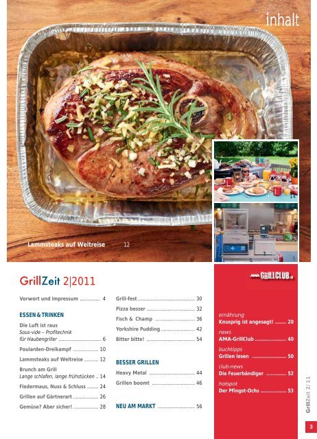 GRILLZEIT 2011 2 - Grillen, BBQ & Outdoor-Lifestyle 