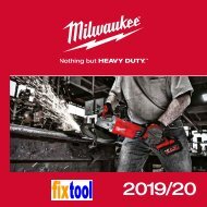 Programmübersicht Milwaukee 2019 DE